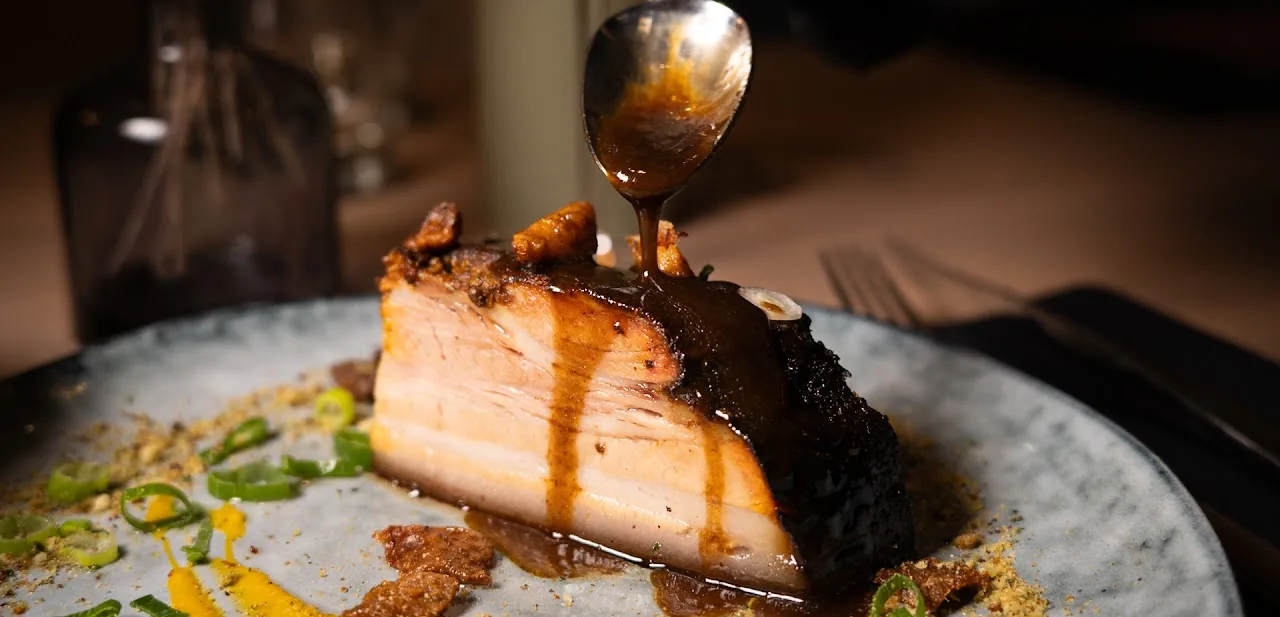 La sauce nappée à la cuillère